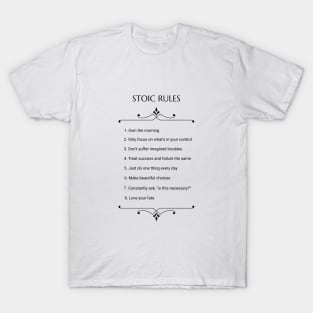 Stoic Rules T-Shirt